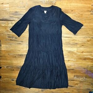 Chico's Navy Blue Maxi Dress